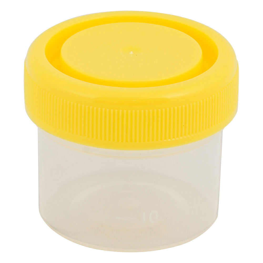 (Small portion) Specimen container 40mL with yellow lid 1 pc 1 pc