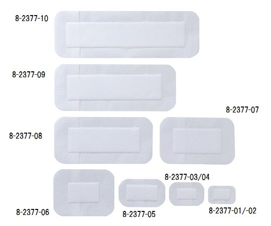 SilkyPore® Dressing 100×130mm No. 4 1 box (20 sheets) 12003 1 box (20 sheets)