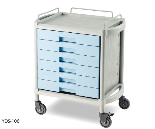 ユーティリティカート 引出浅型6段 745×475×825mm　YDS-106 1台