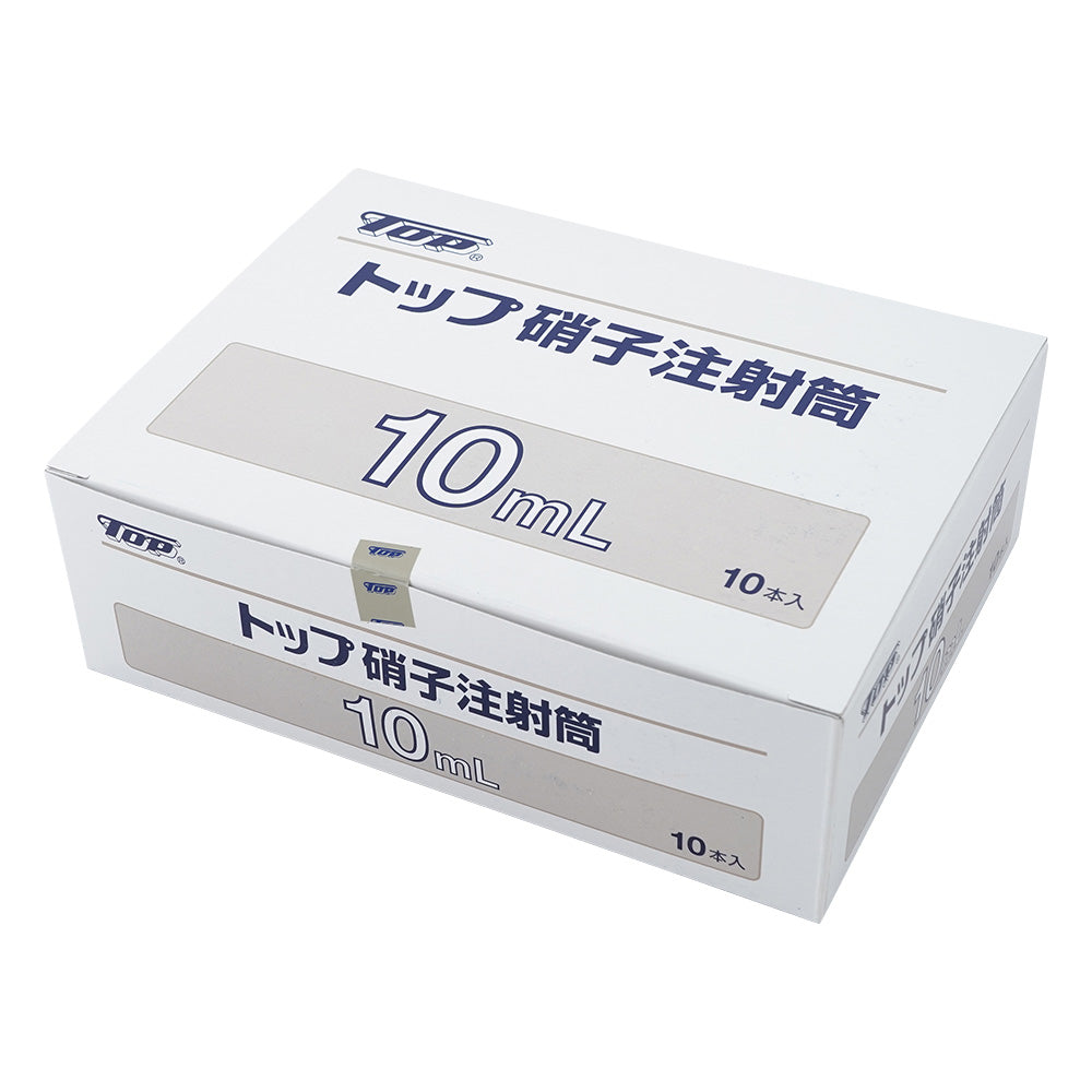 硝子注射筒 ルアー・ガラス先 外筒 10mL 1箱（10本入）　00208 1箱(10本入)