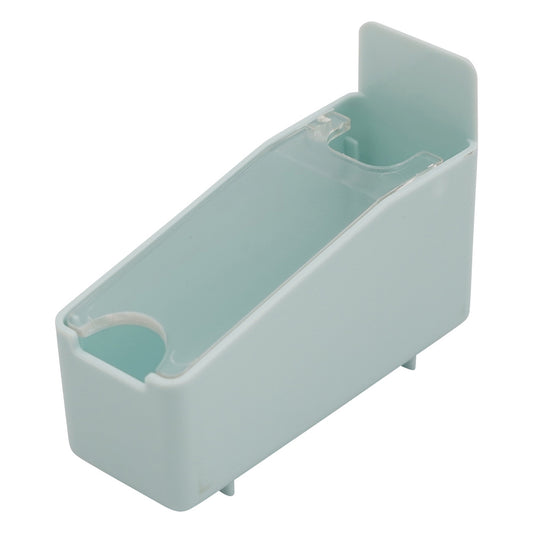 Combination medication box with lid, small, blue, 1 piece