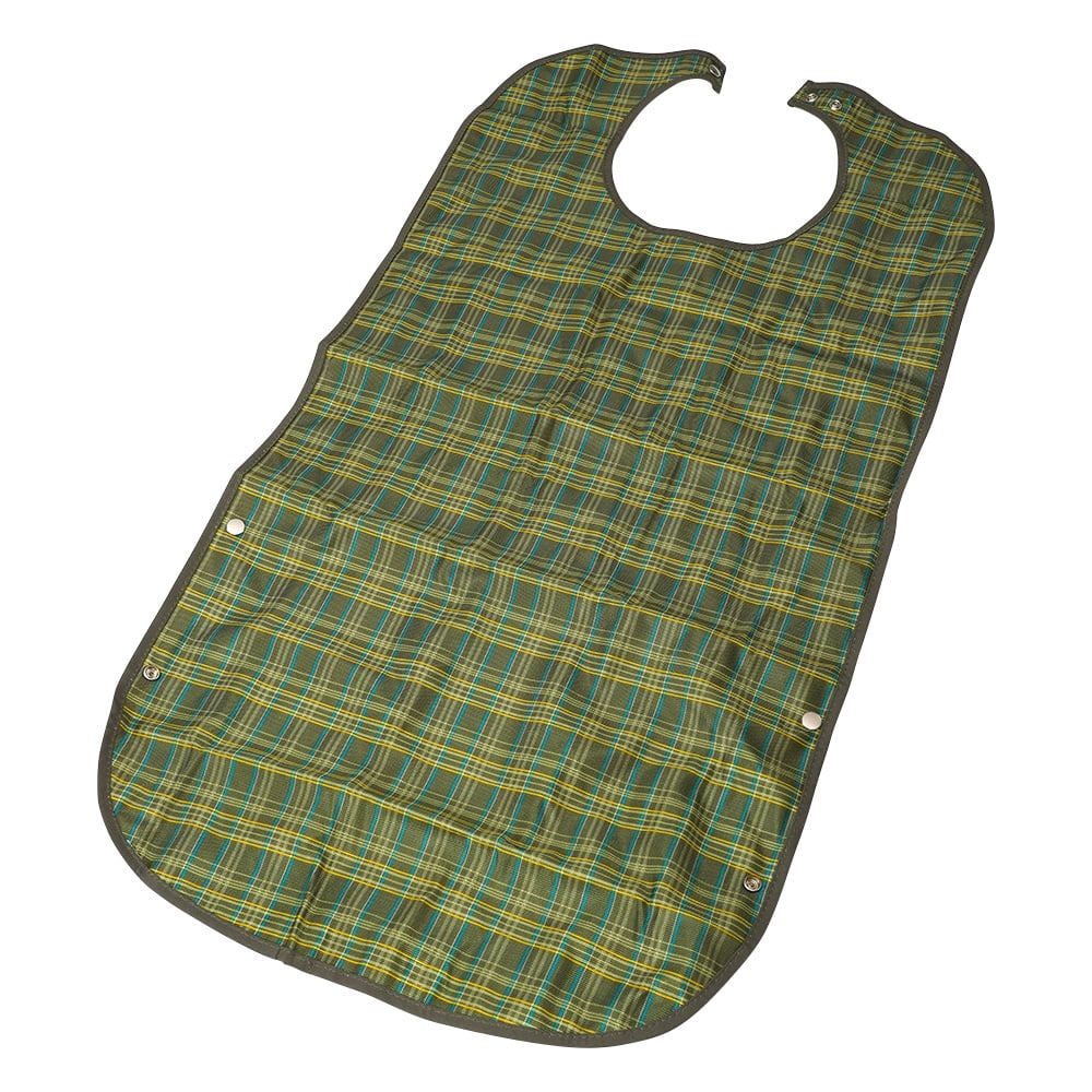 식사용 에이프런 소프라피렌 체크 2WAY 타입 그린 102282 1장