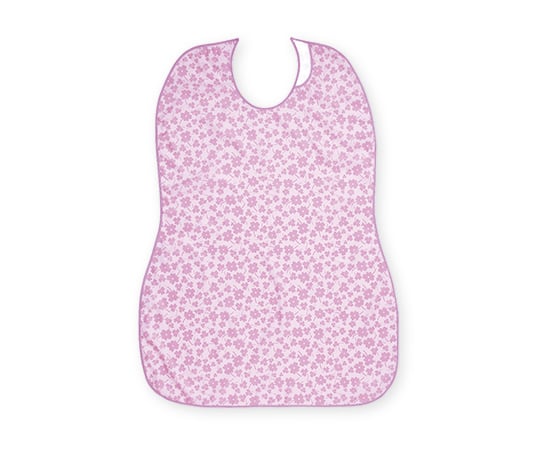 長持ちする大きなお食事エプロン（パープル）　403720-132 1枚