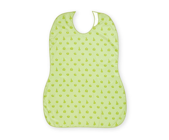 長持ちする大きなお食事エプロン（ライム）　403720-254 1枚