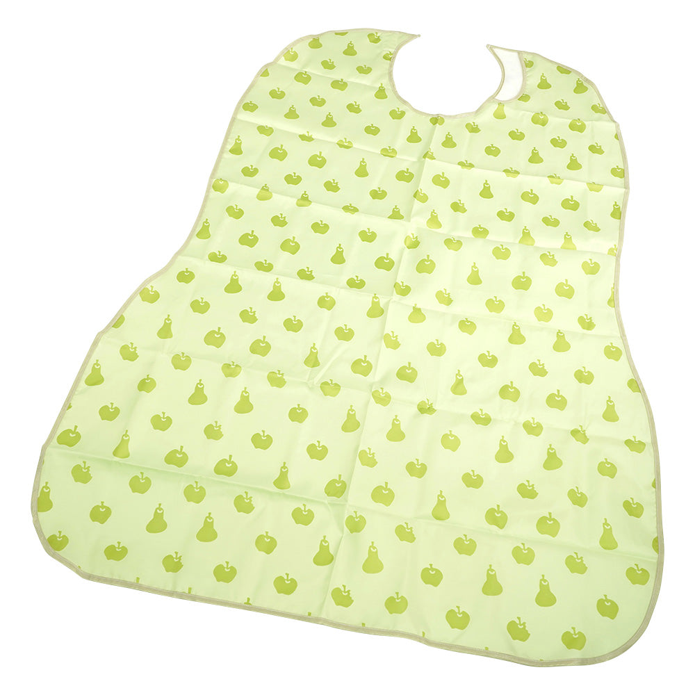 長持ちする大きなお食事エプロン（ライム）　403720-254 1枚