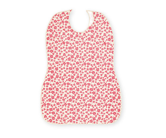 長持ちする大きなお食事エプロン（ローズ）　403720-240 1枚