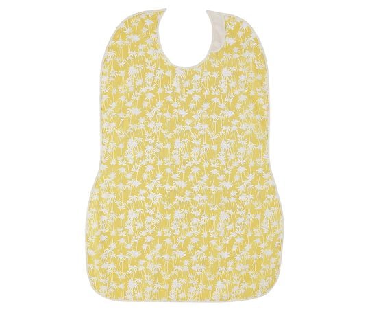 長持ちする大きなお食事エプロン（バナナ）　403720-234 1枚