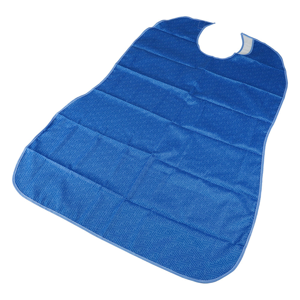 長持ちする大きなお食事エプロン（藍）　403720-1320 1枚