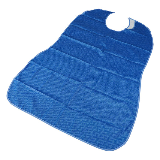 長持ちする大きなお食事エプロン（藍）　403720-1320 1枚