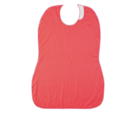 長持ちする大きなお食事エプロン（茜）　403720-1321 1枚