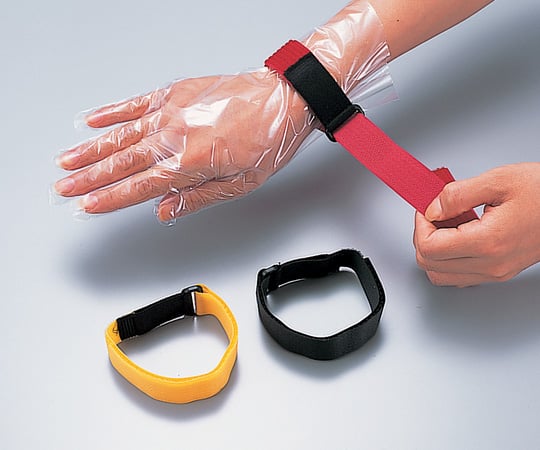 Wrist &amp; Leg Seal Band (Stretchable Type) Red 2 Pieces R 1 Set