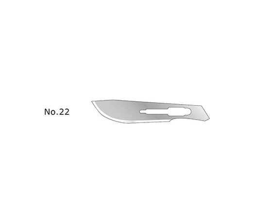 Feather Replacement Blade Scalpel Handle No. 4 Replacement Blade No. 22 (20 pieces x 5 boxes) 1 box (20 pieces x 5 boxes)