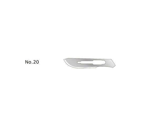 Feather Replacement Blade Scalpel Handle No. 4 Replacement Blade No. 20 (20 pieces) 1 box (20 pieces)
