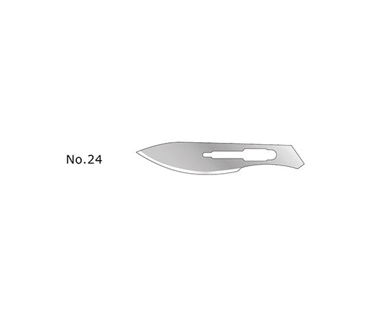 Feather Replacement Blade Scalpel Handle No. 4 Replacement Blade No. 24 (20 pieces x 5 boxes) 1 box (20 pieces x 5 boxes)