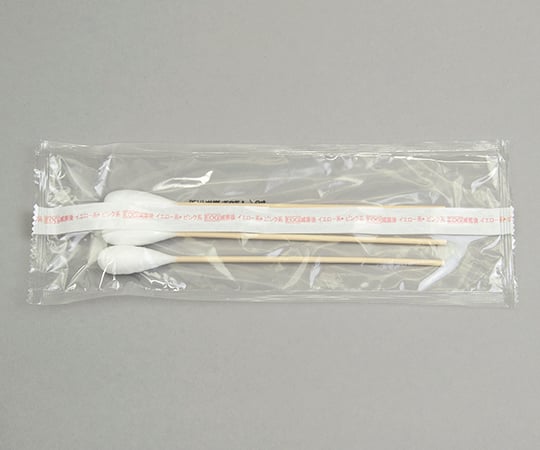 Bescare Hospital Cotton Swabs φ15.3×178mm 3 swabs/bag×30 bags W373-3 swabs 1 box (3 swabs×30 bags)