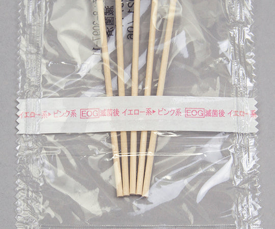 Bescare Hospital Cotton Swabs φ12×152mm 5 swabs/bag×60 bags W266-5 swabs 1 box (5 swabs×60 bags)