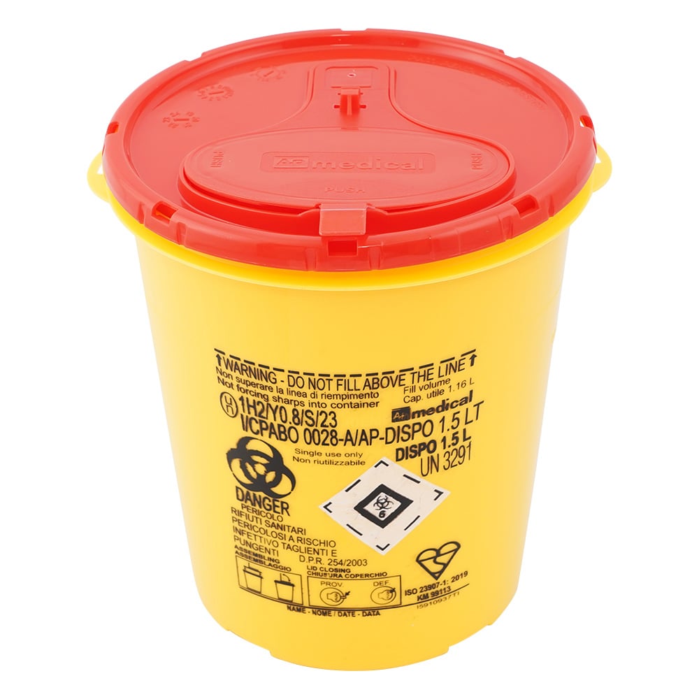 Disposable Sharps Container 1.5L 1pc DISPO 1.5 1pc