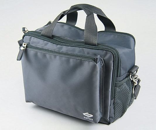 撥水性3WAYバッグ （ブルーグレー）　100-688 1個