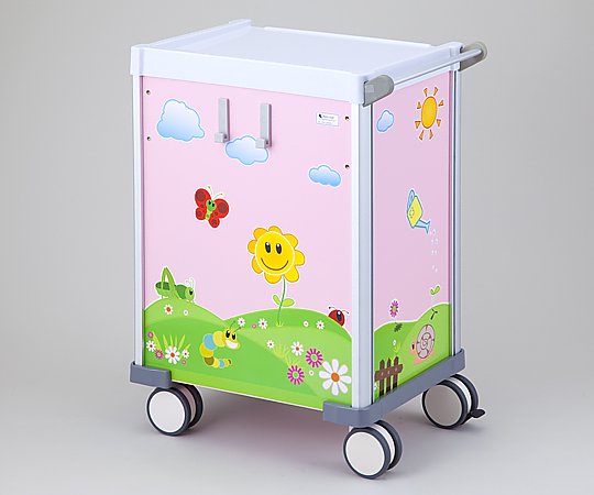 Pediatric cart (LUXE) Pink 690 x 540 x 930 mm LX3405PRO 1 unit