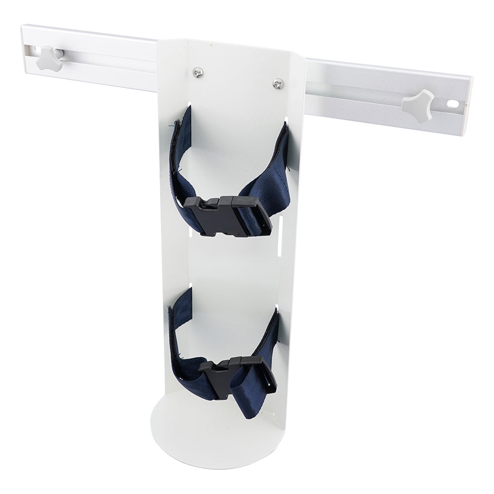 Cart Option (LUXE) Oxygen Cylinder Holder and Rail Set A15-VO2-LX-A 1 set