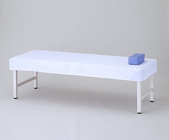 診察台3点セット(診察台・枕・診察台カバー)　ライトブルー　NDF-KCK70 1式