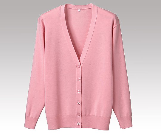 Anti-pill long sleeve cardigan Pink L D-1001 1 piece