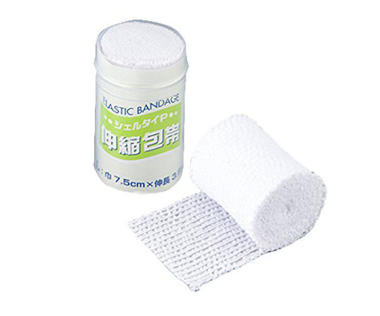 シェルタイ･P（伸縮包帯） 75mm×3.8m 3巻入　NE-33-P L 1袋(3巻入)