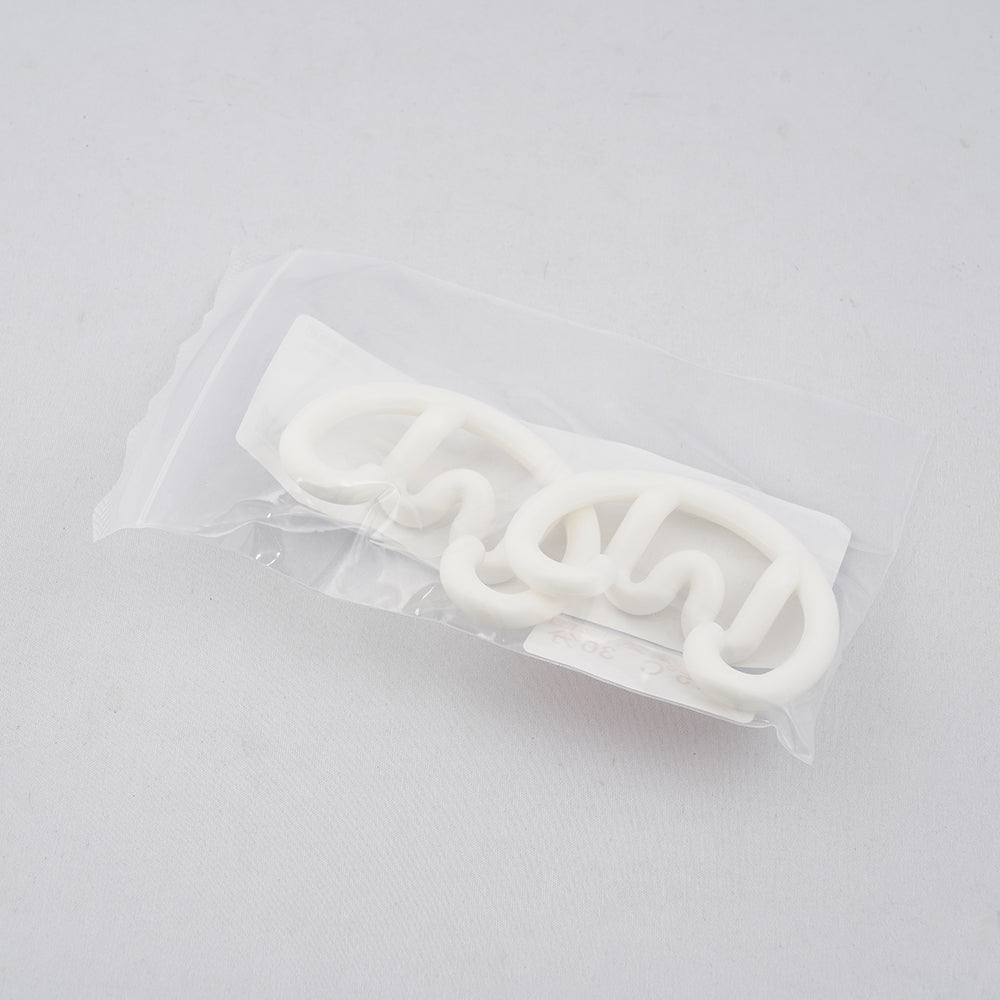 Ring pessary (for treating uterine prolapse, uterine prolapse, and bladder prolapse) M type, outer diameter Φ80mm, 1 bag (2 pieces) KRP-80-M 1 bag (2 pieces)