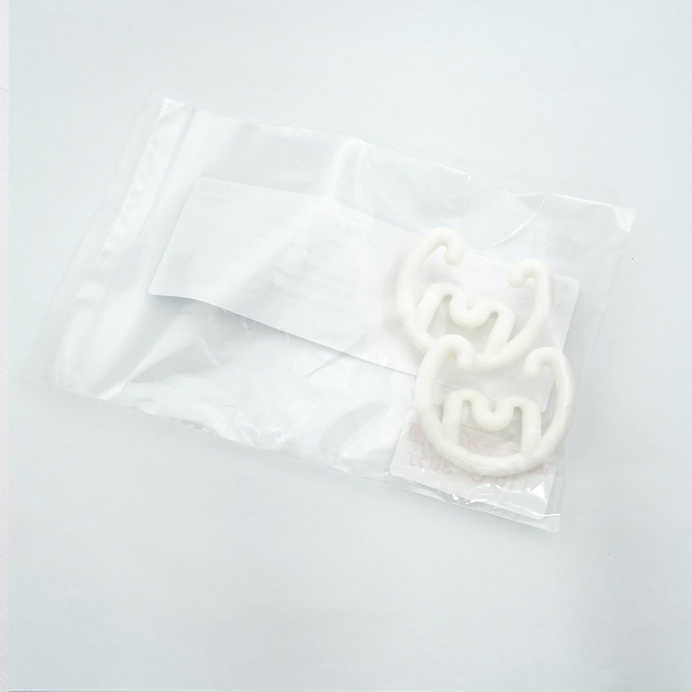 Ring pessary (for treating uterine prolapse, uterine prolapse, and bladder prolapse) M type, outer diameter Φ55mm, 1 bag (2 pieces) KRP-55-M 1 bag (2 pieces)