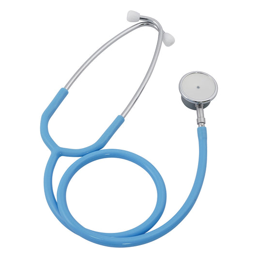 Pediatric stethoscope [lightweight aluminum type] No.151Ⅱ Sky blue 0151B059 1 piece