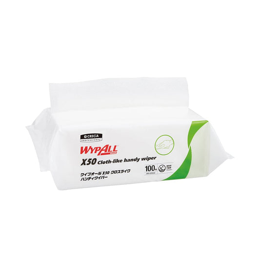 (Small Packaging) Wipeall X50 Cross-Like Pop-Up Type 1 Bag (100 Sheets) 60525 1 Bag (100 Sheets)