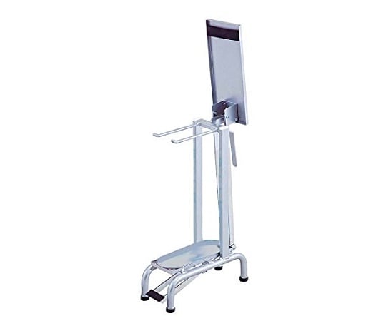 Foot-operated stand for urine collection bags 125 x 350 x 480 mm 1 piece