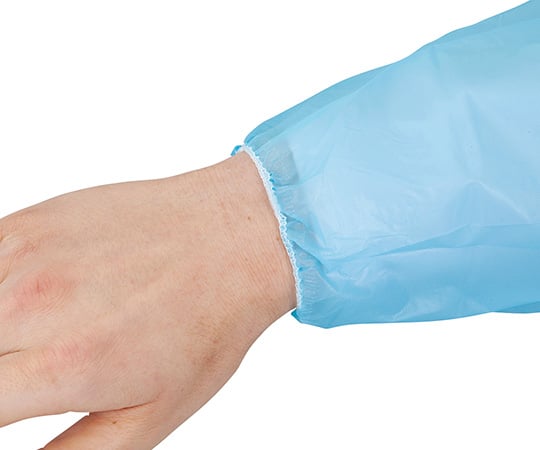 腕付エプロン（PE製）　10枚入 1箱(10枚入)