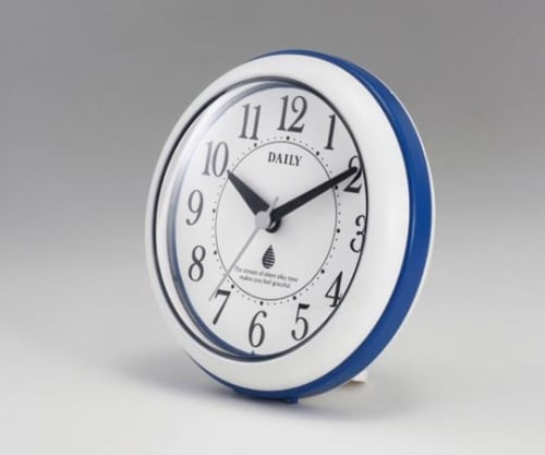 Bath Clock (Waterproof and Dustproof) Blue/White 4KG711DN04 1pc