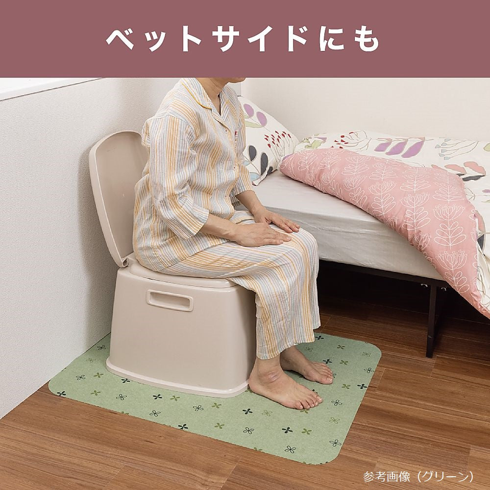 Portable Toilet Mat (900 x 700 mm/Green) KC-28 1 piece