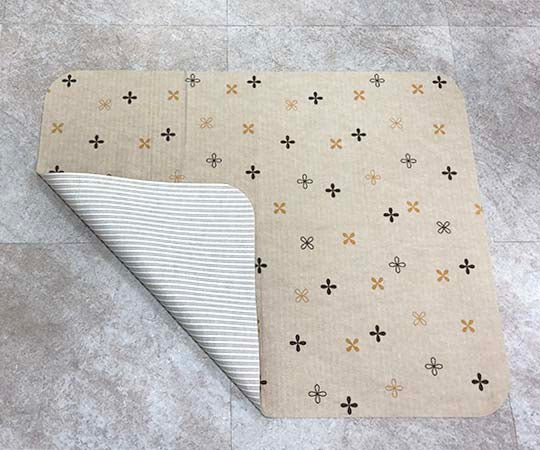 Portable Toilet Mat (900 x 1200 mm/Beige) KC-02 1 piece