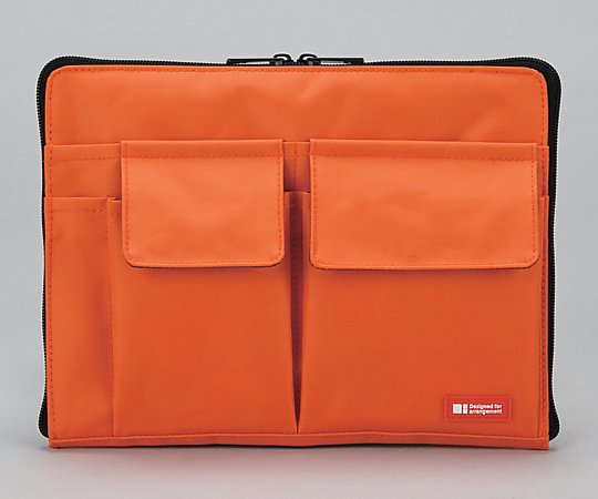 バッグインバッグ （A5収納／橙）　A-7553-4 1個