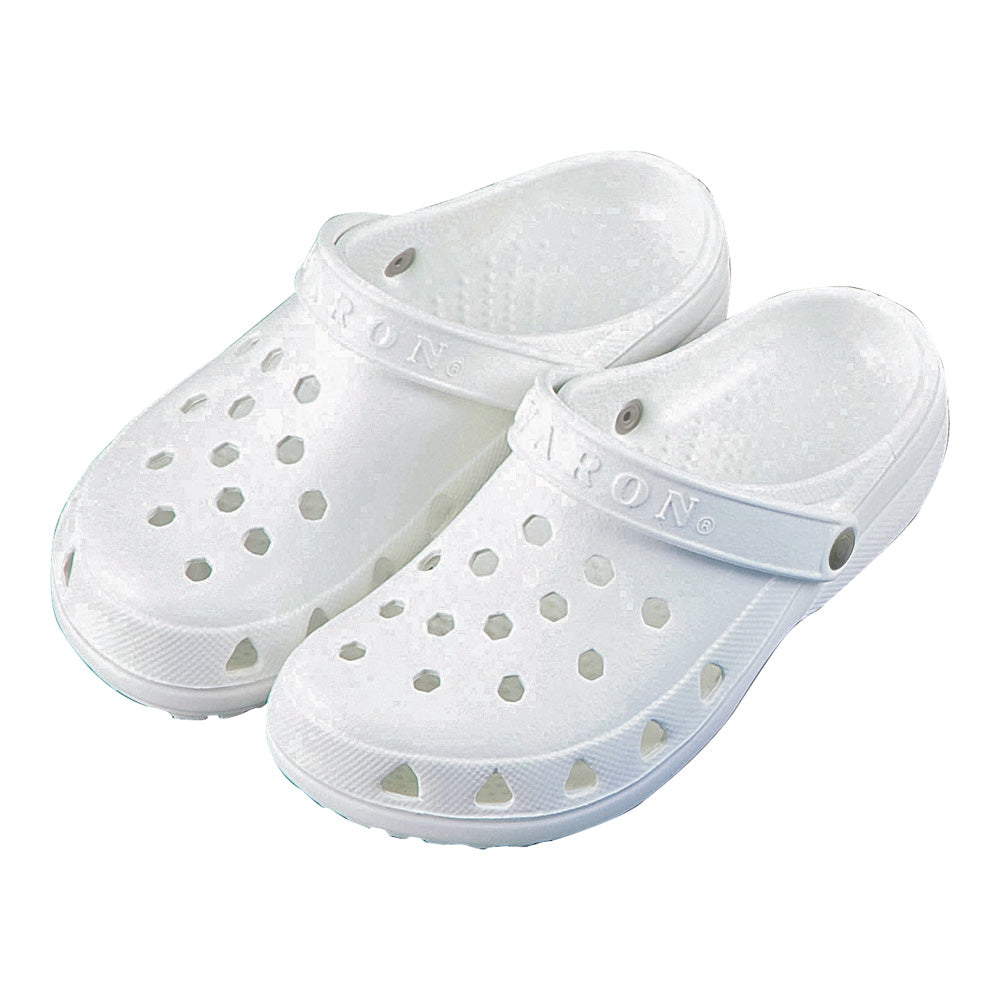 Sandals (clog type/for women) White L SA-3 1 pair