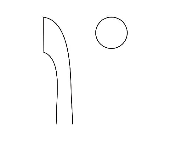 Bone spoon (Martini) FA10S2 1 piece