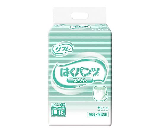 Refre Pants Slim Type L 18 pieces 1 bag (18 pieces)