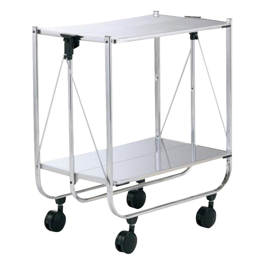 Handy Side Cart, Folding, Silver, 690 x 400 x 720mm, 62073, 1 unit