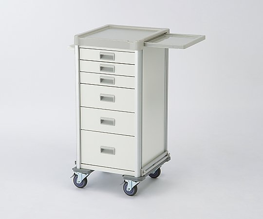 麻酔カート(LUXE) 引出し6段(浅3・中2・深1)　NC3706 1台