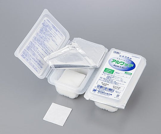 Ethanol disinfectant cotton (Alwatte) 48 packs 690821 1 box (100 sheets x 48 boxes)