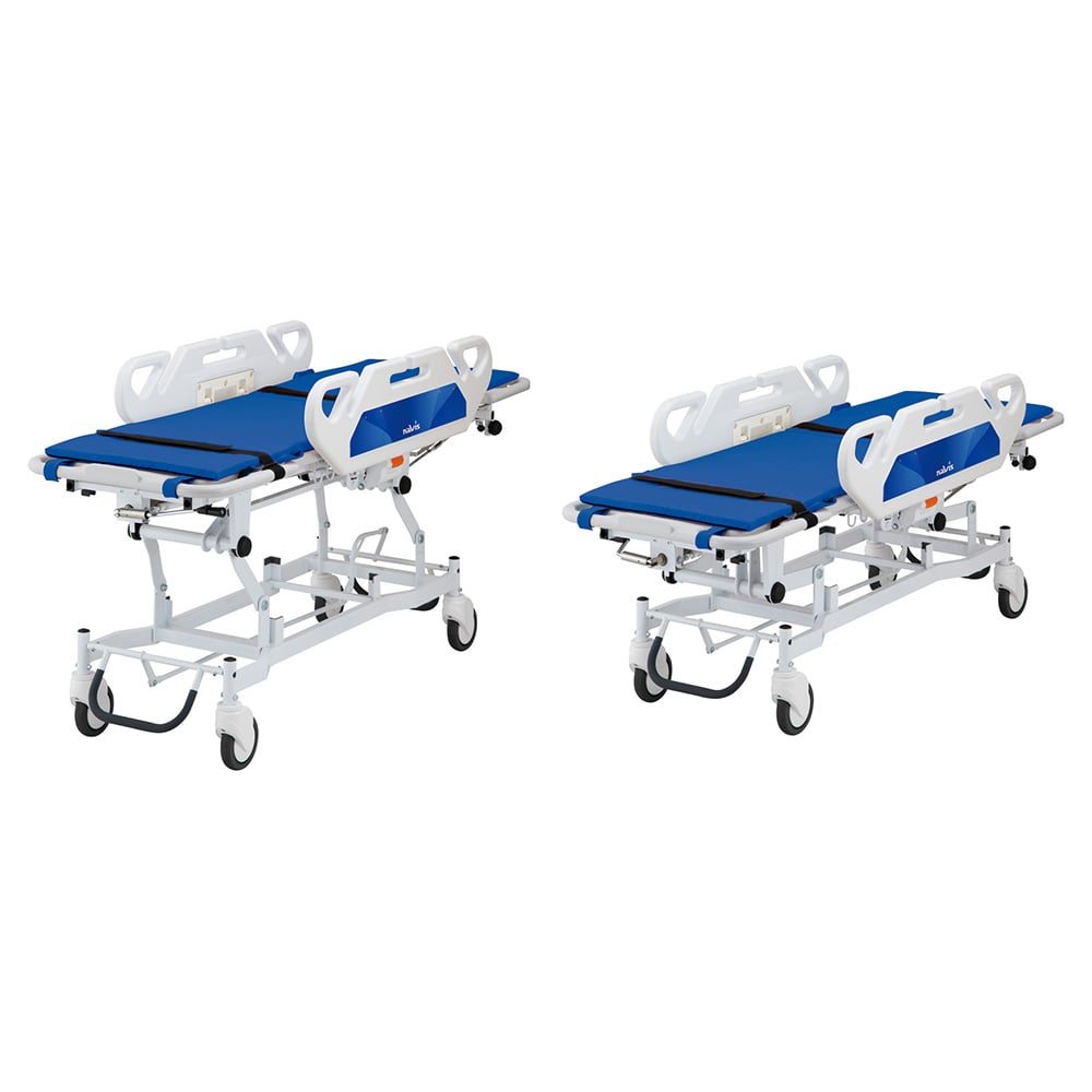 マニュアルストレッチャー 青／白　CNO-03N BB 1個