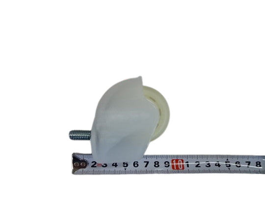 φ50 Single Wheel Caster for Navigator Stand with Cover, White, 1 Piece