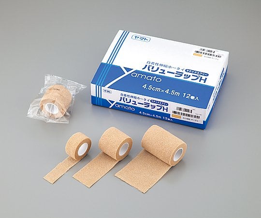 自着性伸縮包帯（バリューラップH） 25mm×4.5m 1箱（24巻入）　511959 1箱(24巻入)