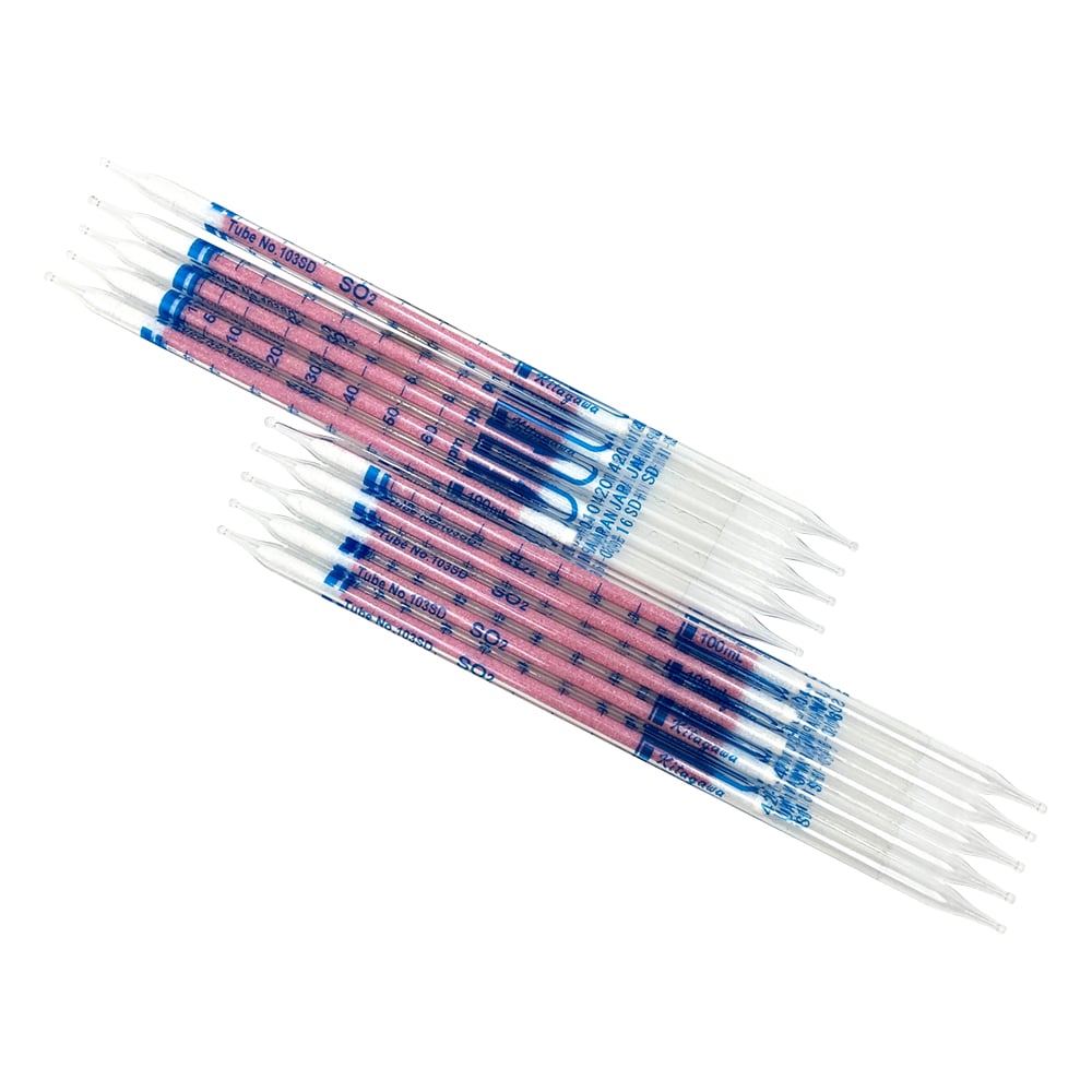 Gas detector tube (Kitagawa type) Sulfur dioxide 1 box (10 pieces) 103SD 1 box (10 pieces)