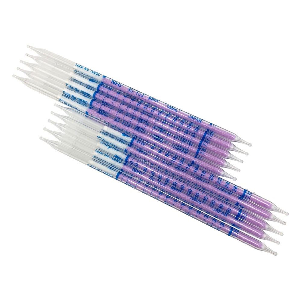 Gas detector tube (Kitagawa type) Ammonia 1 box (10 pieces) 105SC 1 box (10 pieces)