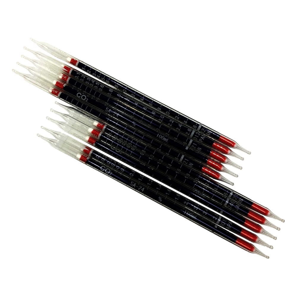 Gas detector tube (Kitagawa type) Carbon dioxide 1 box (10 pieces) 126SA 1 box (10 pieces)