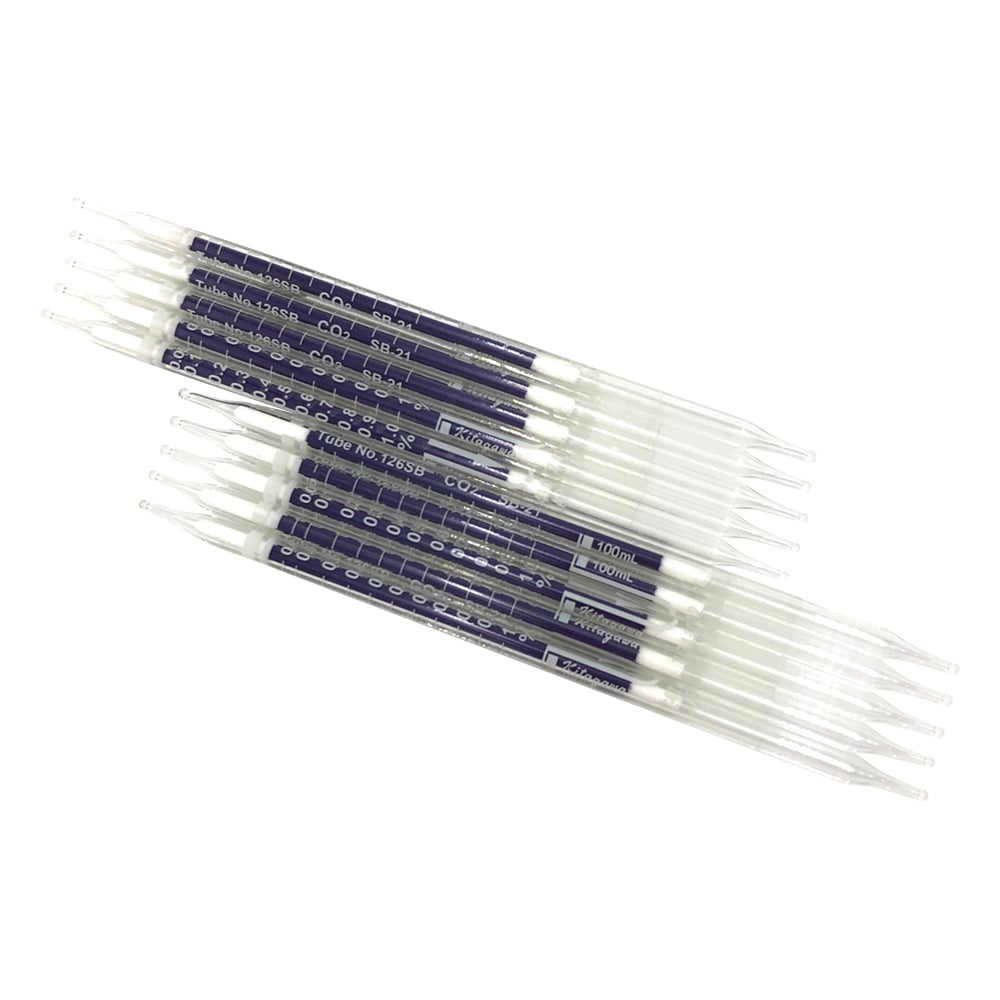 Gas detector tube (Kitagawa type) Carbon dioxide 1 box (10 pieces) 126SB 1 box (10 pieces)